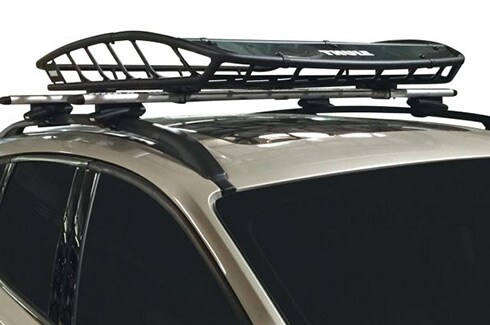 Discover Ford Bronco Accessories in PR, Racks And Carriers By Thule Cargo Basket, Rack Mounted